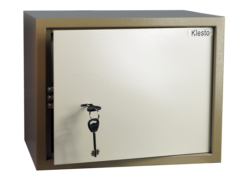 Сейф мебельный Klesto 30TK с ключевым ящиком внутри, Ш38хВ30хГ30 см  #1