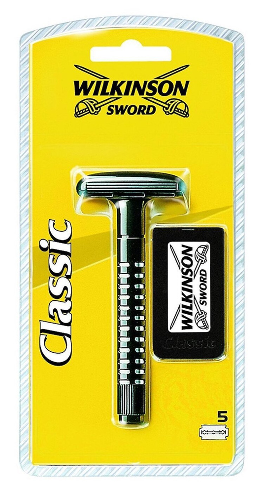 Wilkinson Sword Classic Т - образный станок + 5 сменных лезвий #1