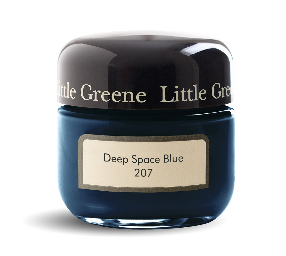 Пробник краски в/э акриловой Little Greene, цвет № 207, DEEP SPACE BLUE, 60 мл  #1