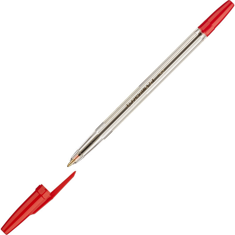 Ручка шариковая CORVINA 51 Classic красный 1,0мм Италия - 9 шт #1