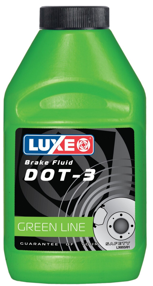 Тормозная жидкость LUXE DOT-3 250г #1