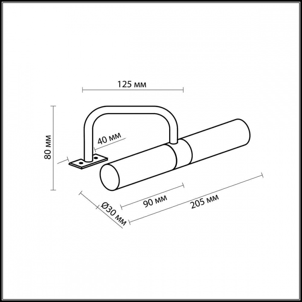 Odeon Light Подсветка для мебели, G9, 80 Вт #1