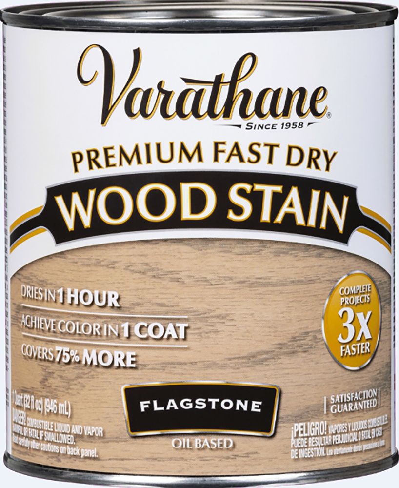 Масло для дерева тонирующее быстросохнущее Varathane Fast Dry Wood Stain 0,946 л. Цвет: Камень плитняк #1