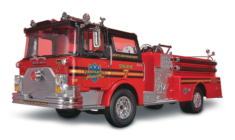 Пожарная машина Max Mack Fire Pumper, Revell, 11225 #1