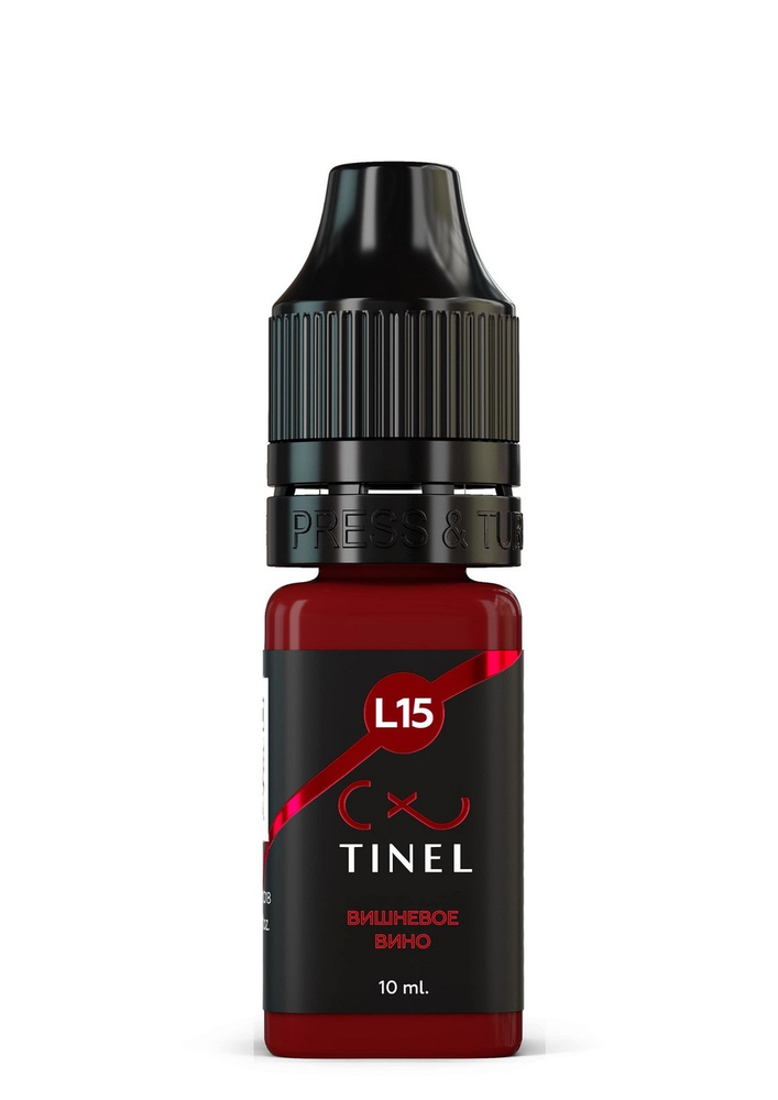 Tinel Пигмент для татуажа губ L15 Вишневое вино, 10 мл #1