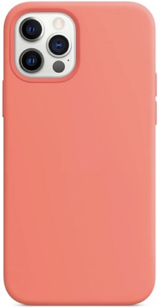 Силиконовый чехол Swagner для Apple iPhone 12 Pro/12 Max Розовый #1
