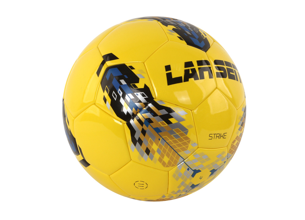 Larsen Футбольный мяч Park yellow N/C р4, 4 размер, желтый #1