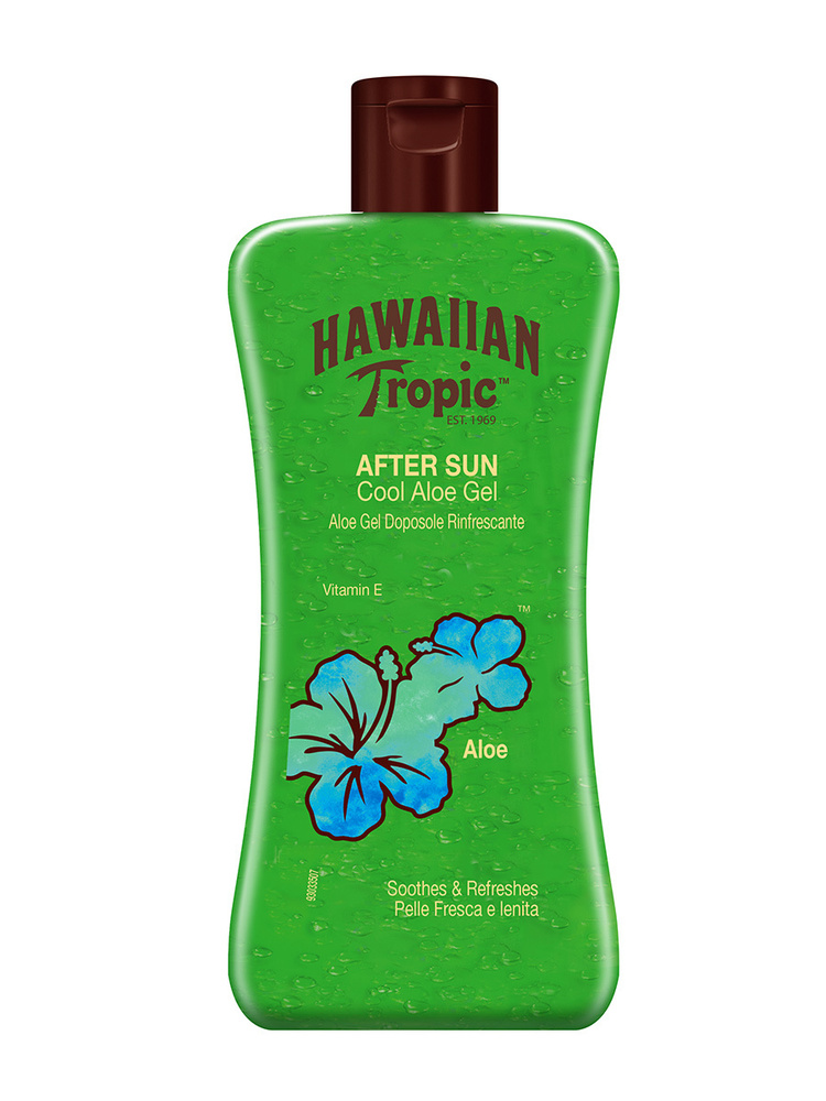 Hawaiian Tropic / Увлажняющий успокаивающий гель после загара с алоэ вера, 200 мл  #1