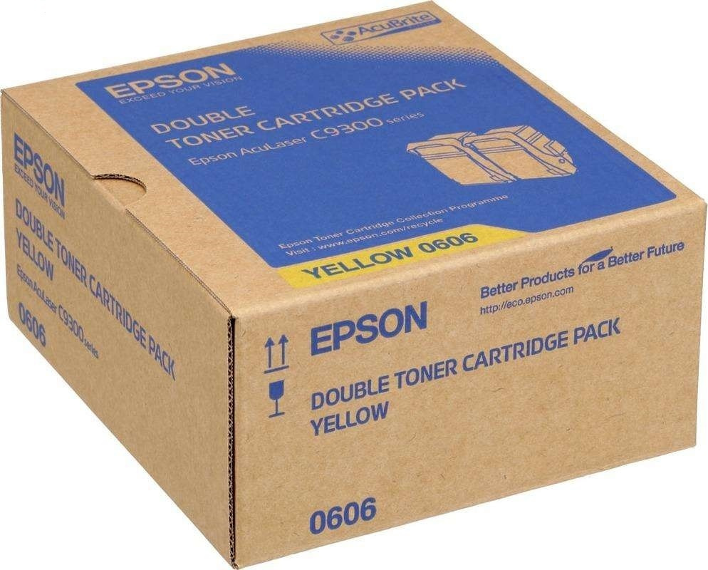 Epson Тонер-картридж, оригинал, Желтый (yellow), 2 шт #1