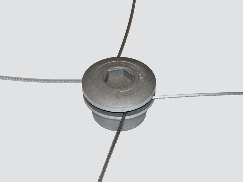 Головка режущая для триммера DL-1103 универсальная (пакет) алюминевая Titan  #1