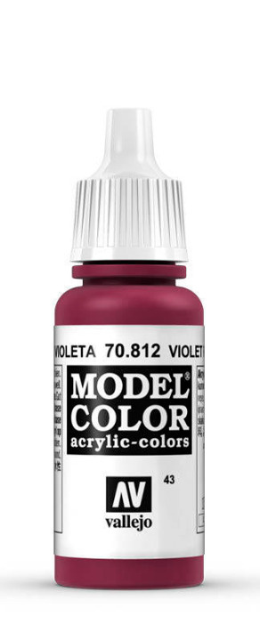 Краска Vallejo серии Model Color - Violet Red 17мл. #1