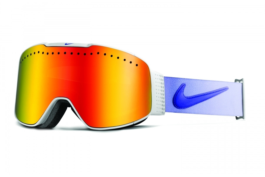 Горнолыжная маска Nike Vision, Fade, White/Red Ion + Yellow Red Ion, one size #1