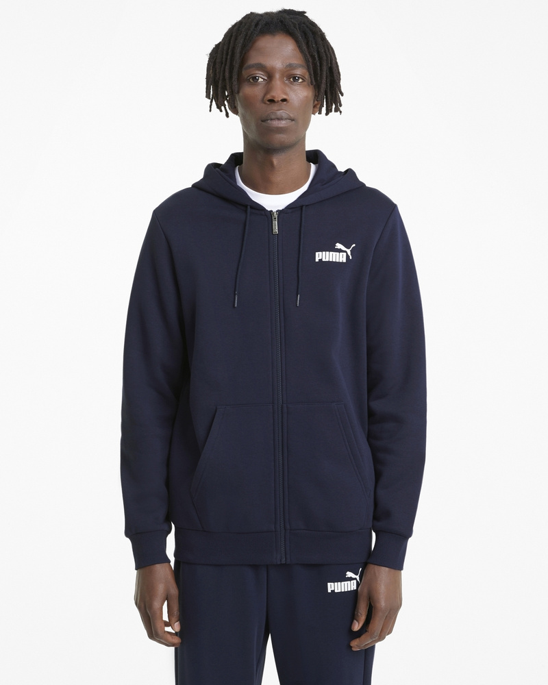 Толстовка PUMA Ess Small Logo Fz Hoodie Fl #1