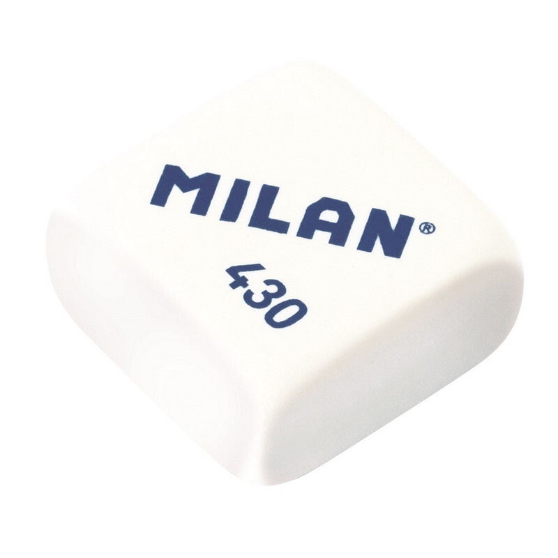 Ластик каучуковый Milan 430, цв. в ассорт #1