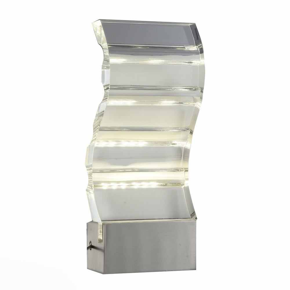 Светильник настенный светодиодный ST LUCE цвет прозрачный коллекция Настенные светильники в стиле High-tech #1