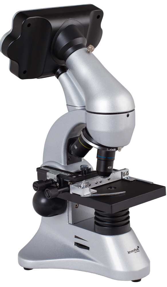 Микроскоп цифровой Levenhuk D70L, монокулярный (в комплекте набор для опытов)  #1