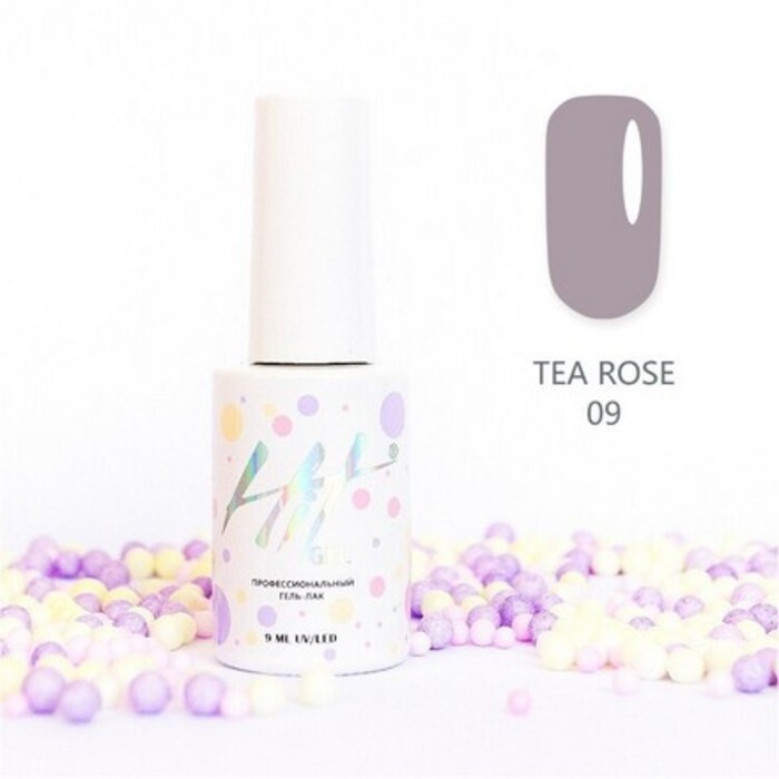 HIT Gel, Гель-лак Tea Rose №09 #1