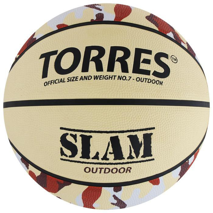 Мяч баскетбольный Torres Slam, B00067, размер 7 #1