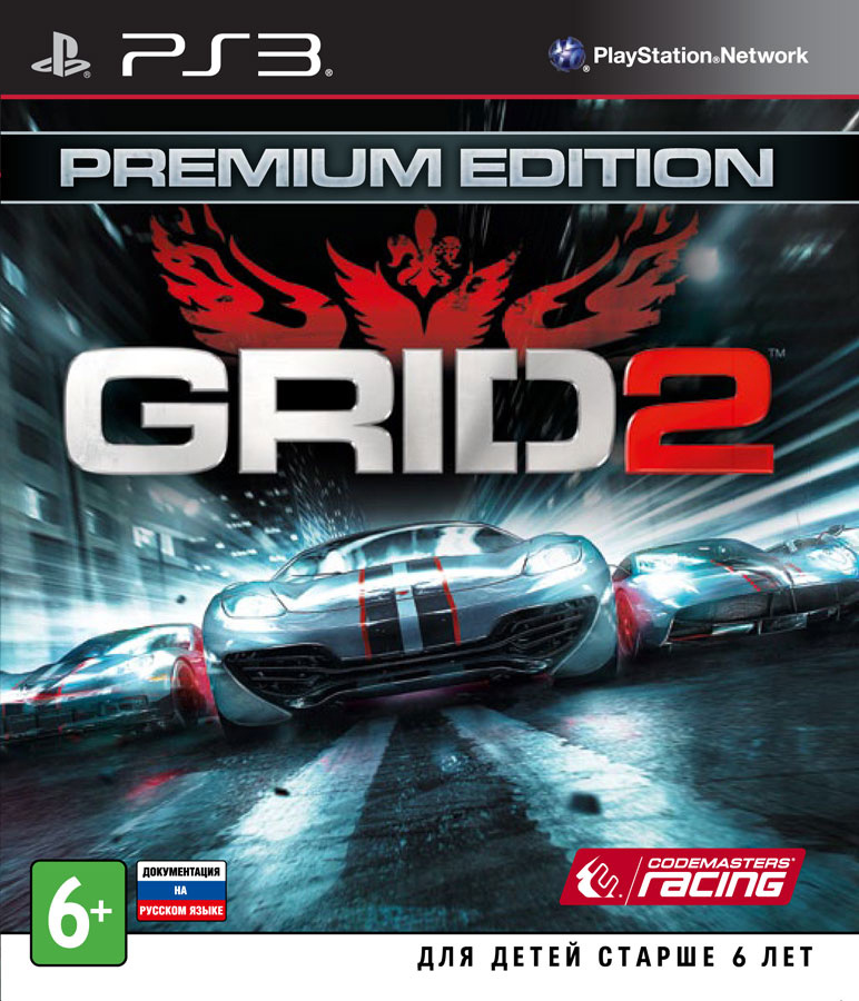 Игра GRID 2 Premium Edition (PlayStation 3, Английская версия) #1