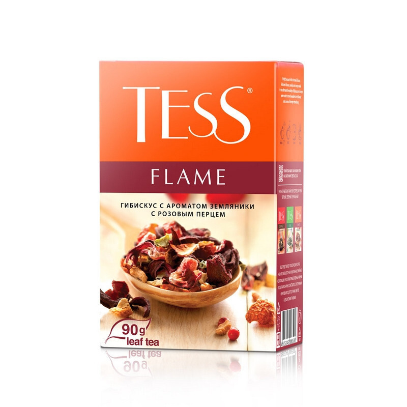 Чай Tess Flame травяной листовой, 2 упаковки по 90 грамм #1