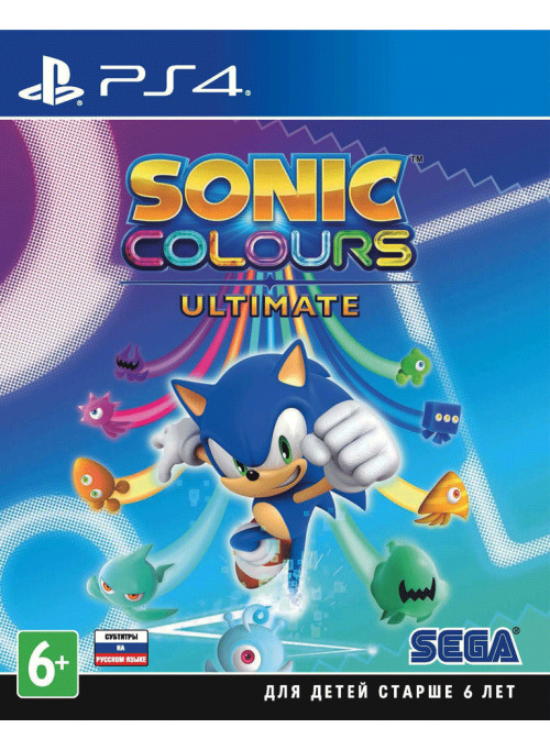 Игра Sonic Colours: Ultimate (PlayStation 4, Русские субтитры) #1