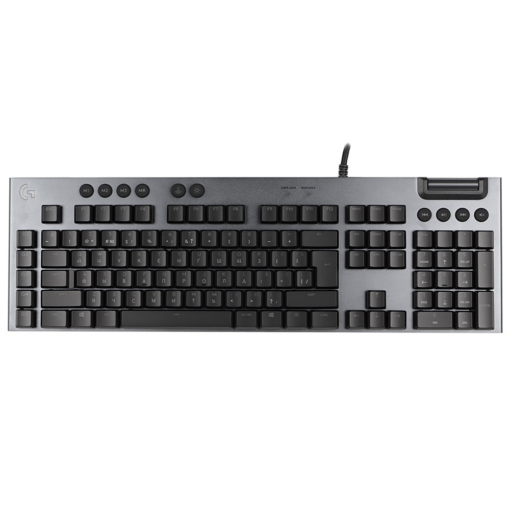 Logitech G Игровая клавиатура проводная G815 (Linear Switch), черный #1