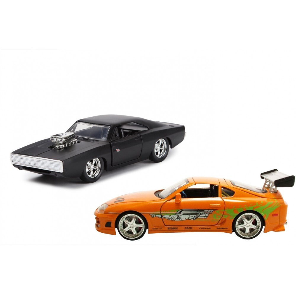 Набор моделей машинок Jada Toys Fast & Furious 1970 Dodge Charger, 1995 Toyota Supra (1:32) 31981  #1