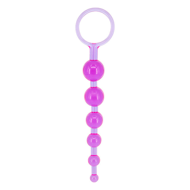 Gopaldas Анальный стимулятор, цвет:фиолетовый, Без вибрации, 20см  #1