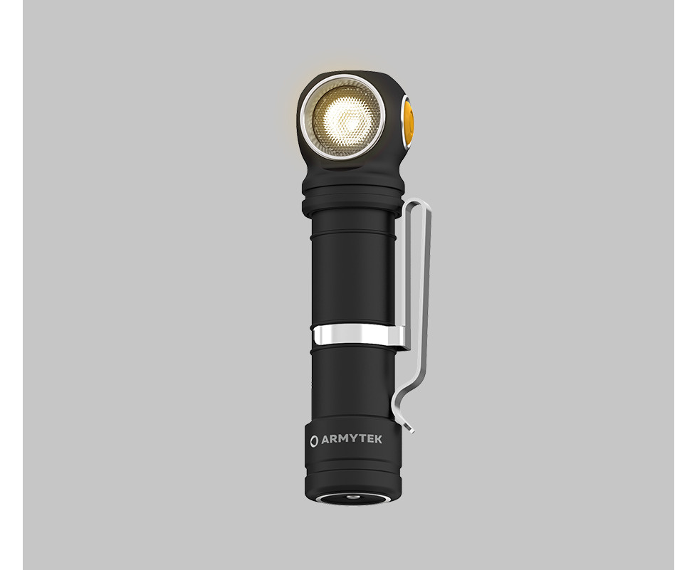 Фонарь налобный аккумуляторный Armytek Wizard C2 Pro Magnet USB XHP70.2, 4000 lm, белый, до 114м, 1x21700, #1