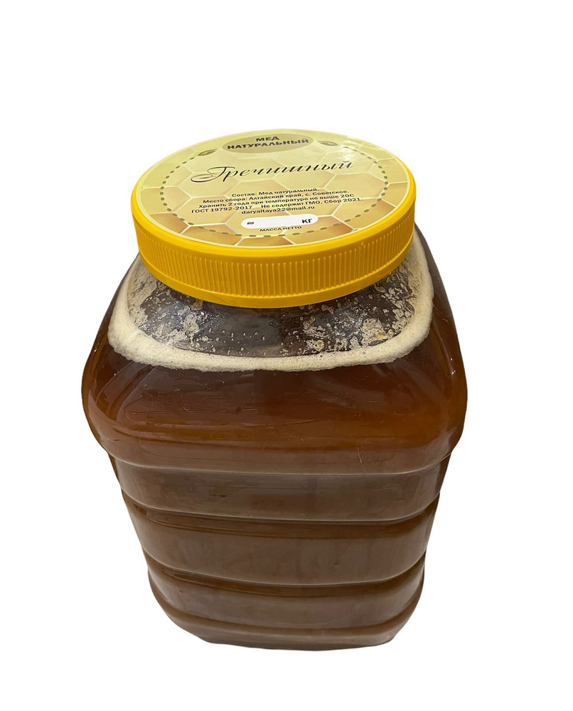 Натуральный Мёд Гречишный 7.5 кг (сбор 2023) #1