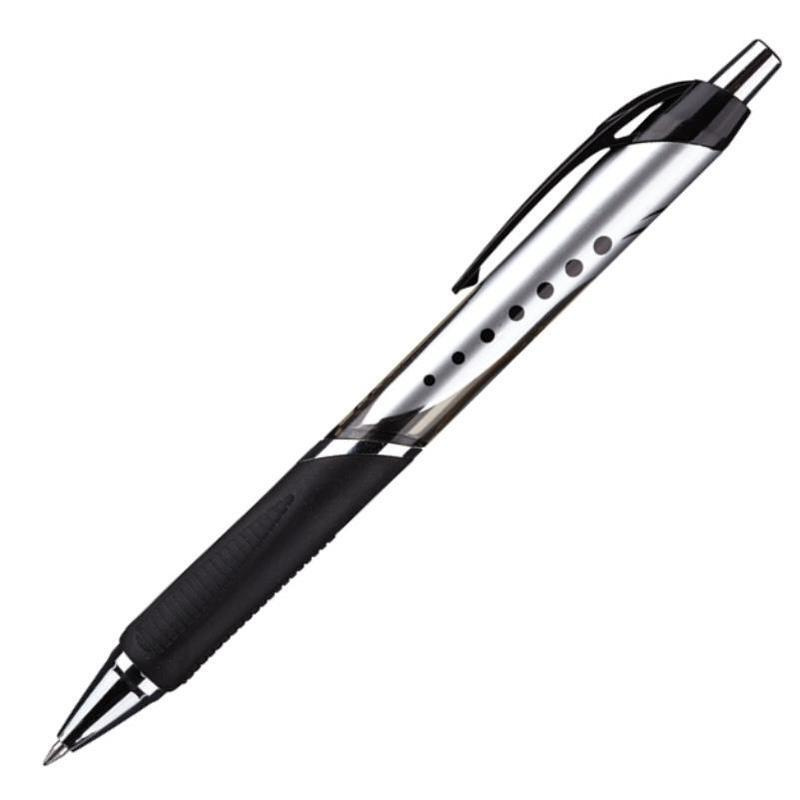 Ручка гелевая автоматическая Attache Selection Galaxy, черная, линия 0.5 мм  #1