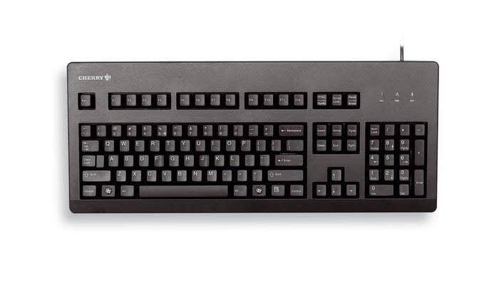 CHERRY Игровая клавиатура проводная G80-3000, черный #1