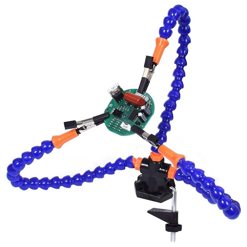 Настольные тиски Сварочный стол с 3 гибкими рычагами для пайки - купить ...