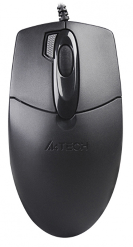 Мышь A4Tech OP-730D, черный, оптическая, (1000dpi), USB, (4 кнопки) #1