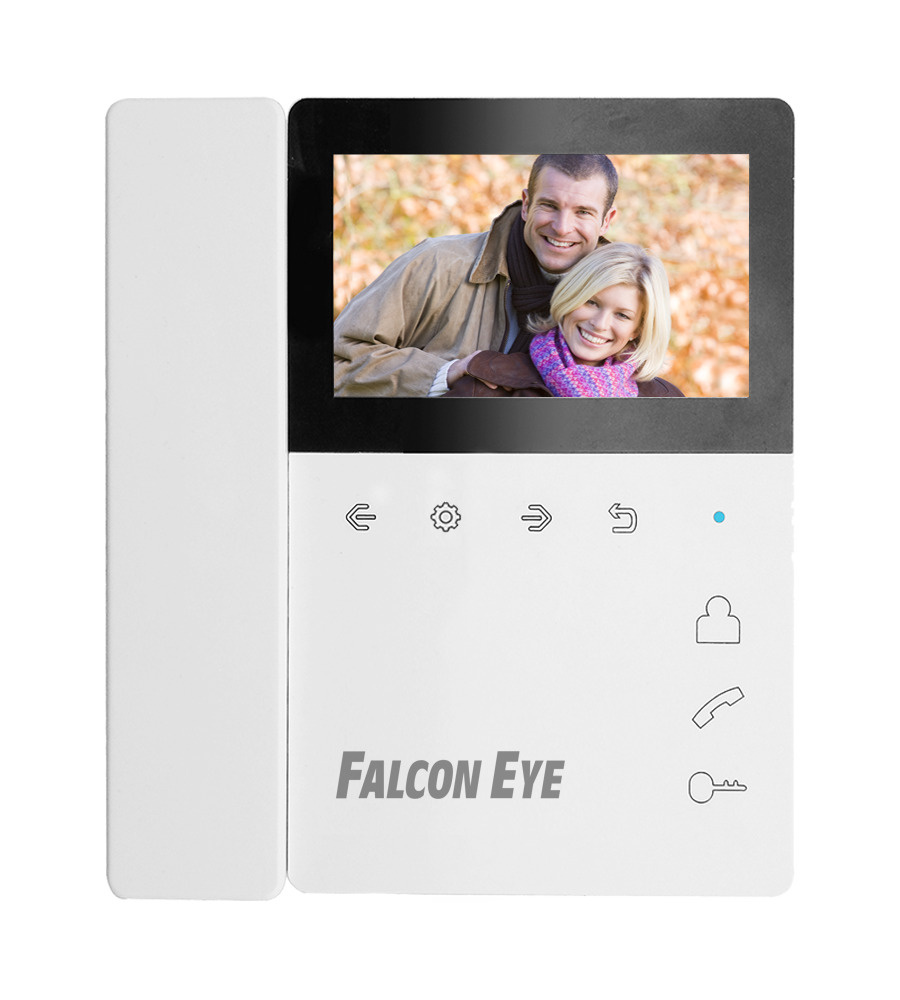 Falcon Eye Видеодомофон Монитор видеодомофона Lira, 480x272, 4.3'', Проводное подключение, С трубкой, #1