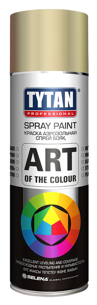 Аэрозольная краска Tytan Professionaln Art Of The Colour бежевая 400 мл #1
