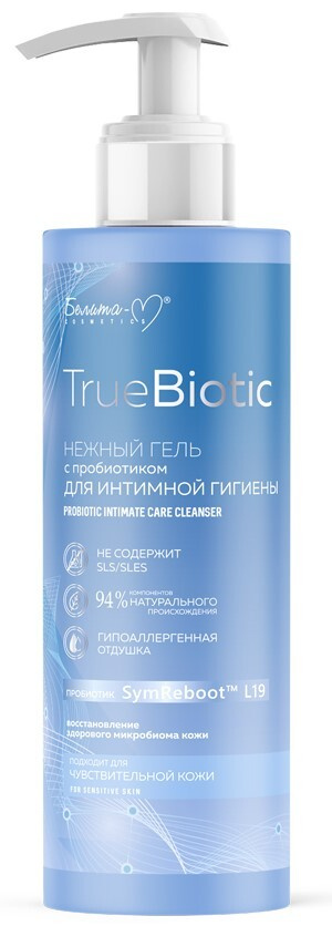 Белита Гель для интимной гигиены TRUEBIOTIC Нежный с пробиотиком 190 г  #1