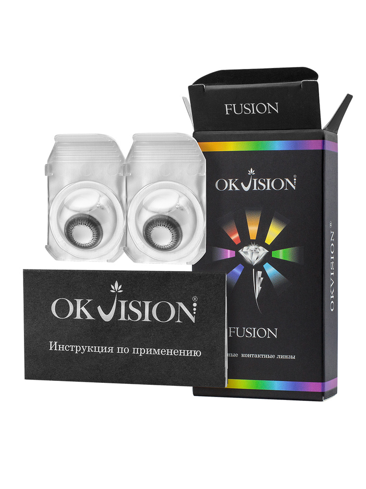 OKVision Цветные контактные линзы, -0.50, 8.6, 3 месяца  #1