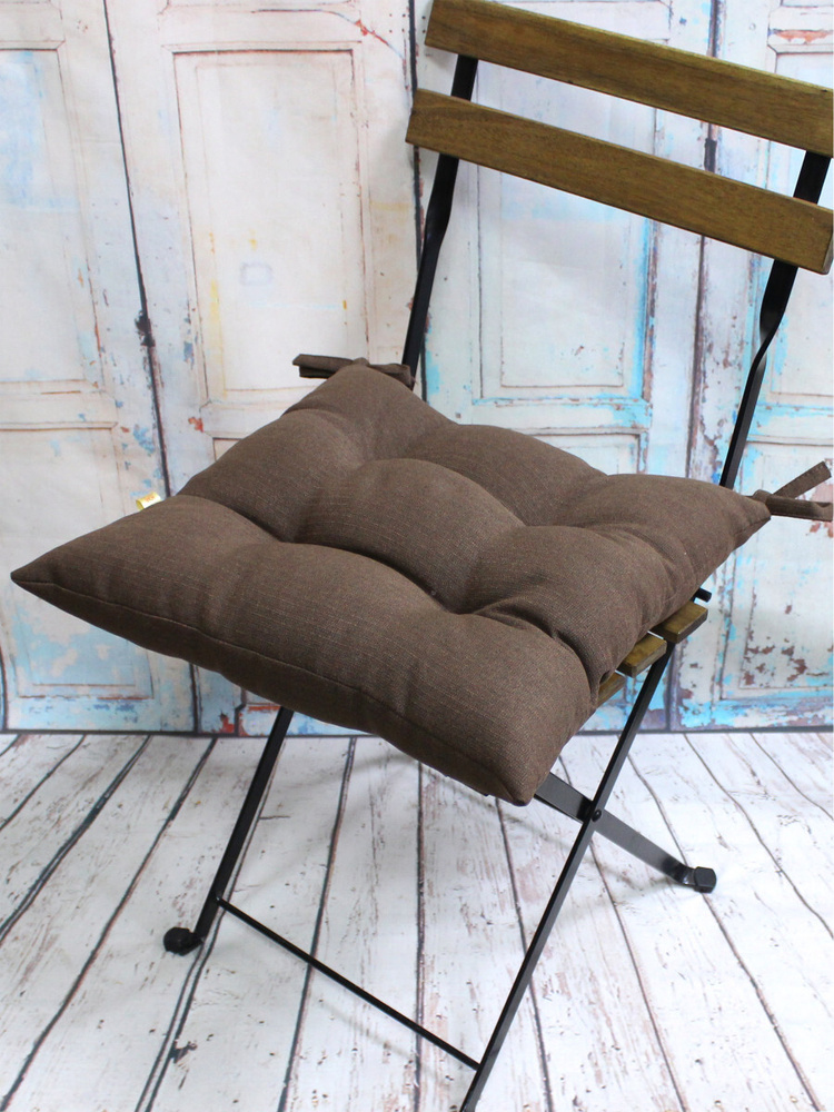 Подушка для сиденья МАТЕХ HAGA 40х40 см. Цвет коричневый, арт. 53-347  #1