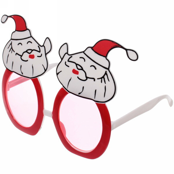 Карнавальные очки Дед Мороз #1