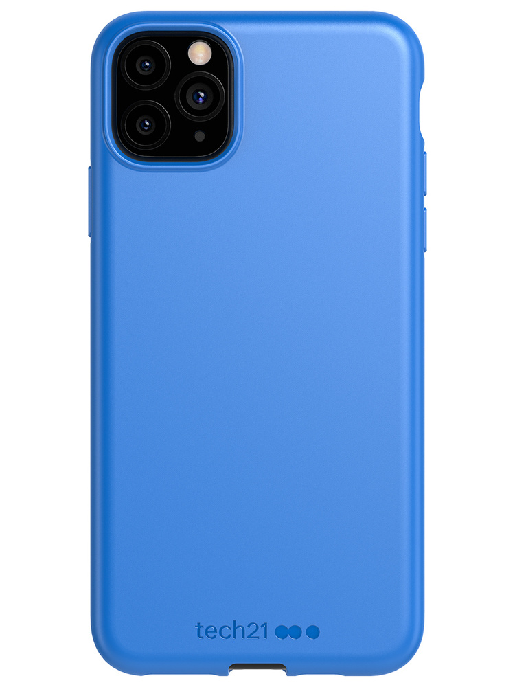 Чехол противоударный Tech21 Studio Colour for iPhone 11 Pro Max - Cornflour Blue, голубой (T21-7297) #1