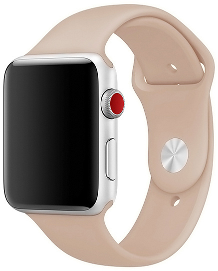 Силиконовый ремешок для Apple Watch 42-44-45-49 mm Sport Премиум / Спортивный браслет для умных смарт #1