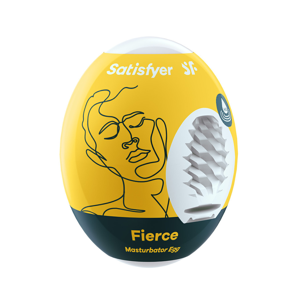 Влажный мастурбатор яйцо Satisfyer Egg Single Fierce Сатисфаер #1
