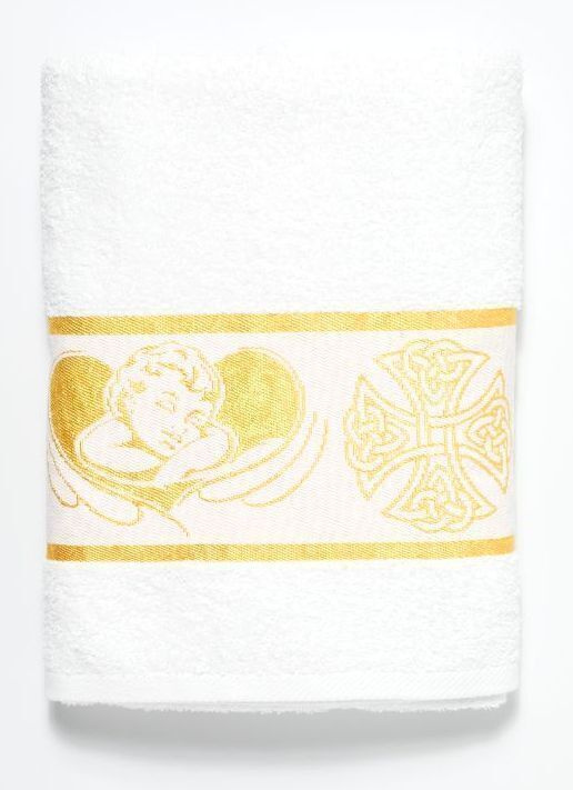Вышневолоцкий текстиль Крестильное полотенце 70x140 см,  #1