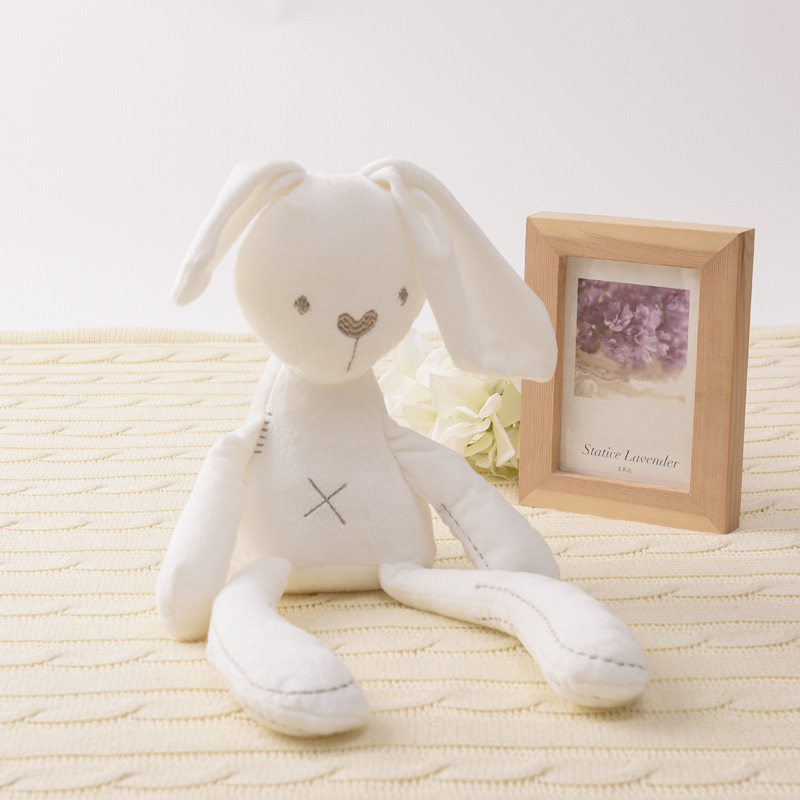 Мягкая игрушка комфортер для новорожденных Зайка / Мишка плюшевая сплюшка подушка заяц; обнимашка для #1