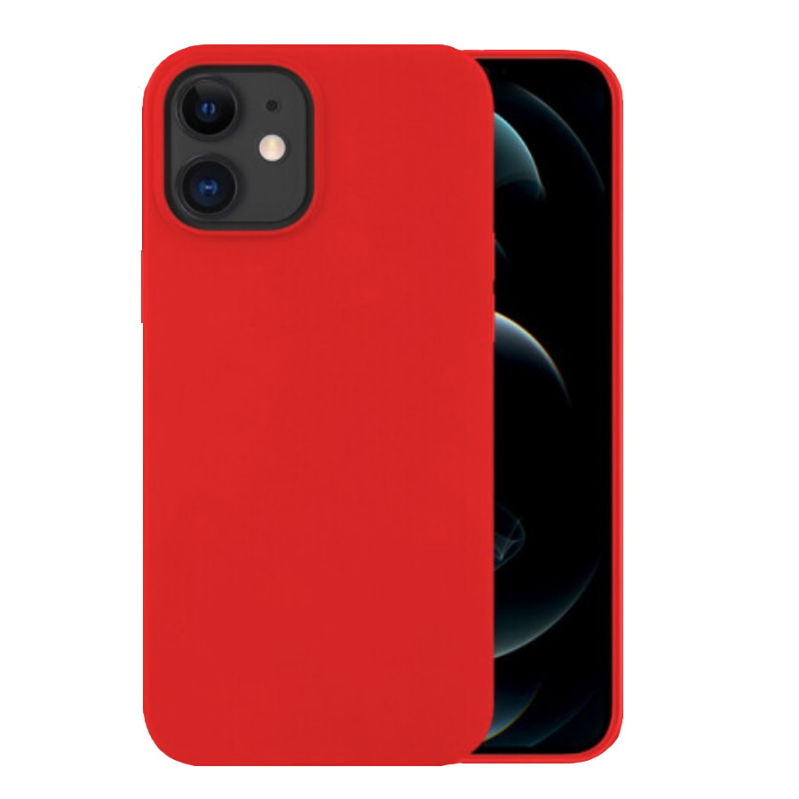 Чехол Memumi Crystalloid Series Silicone Case для Apple iPhone 12 mini Red (AFC204202) #1