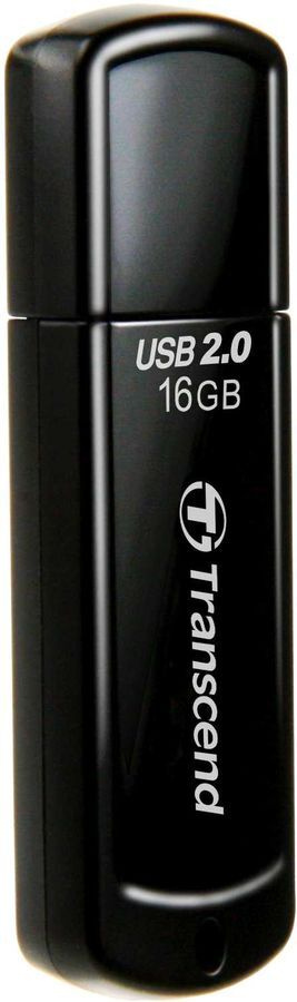 Transcend USB-флеш-накопитель JetFlash 350 16 ГБ, черный #1