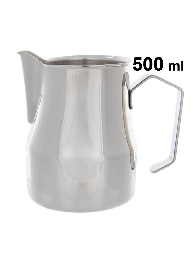 Питчер Classix Pro M12 500мл, стальной (Pitcher, молочник с острым носиком, нержавеющая сталь, большой, #1