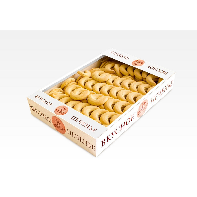 Печенье Бискотти Маковые рогалики 1,5кг #1