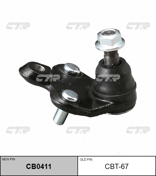 Шаровая опора TOYOTA COROLLA 07-14/WISH ANE11/ZGE20/ZGE22 03-17 LH=RH